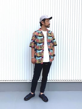 「SEIKO（セイコー）のアイテム」を使った、NAKAJI_BFさん（メンズ・174cm）の夏コーディネート