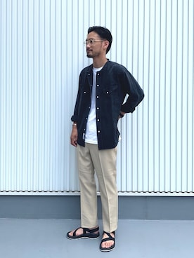 NAKAJI_BFさん(メンズ・174cm)の夏コーディネート