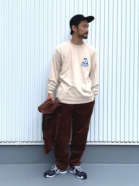 NAKAJI_BFさん（メンズ・174cm）の秋コーディネート