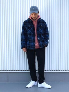 「BAYFLOW(BAYFLOW)」｜「アイテム（ブルゾン）」を使った、NAKAJI_BFさん（メンズ・174cm）の秋コーディネート