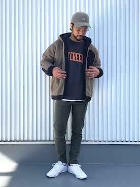 「BAYFLOW(BAYFLOW)」｜「アイテム（ブルゾン）」を使った、NAKAJI_BFさん（メンズ・174cm）の秋コーディネート
