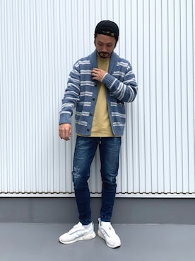 NAKAJI_BFさん（メンズ・174cm）の冬コーディネート