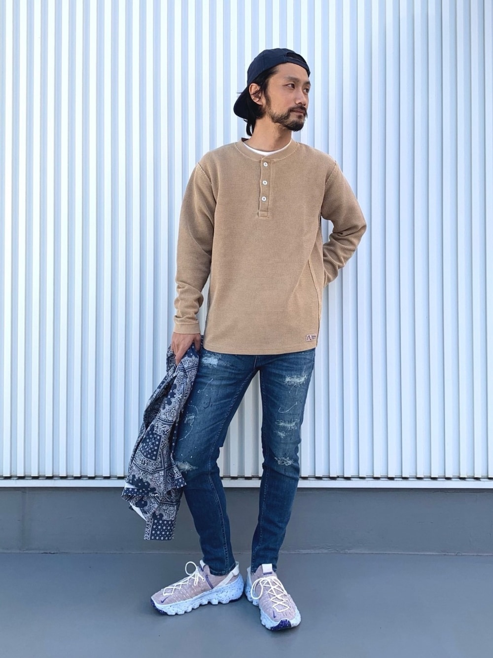 Nakaji Bf Bayflow ららぽーと立川立飛 Bayflowのtシャツ カットソーを使ったコーディネート Wear