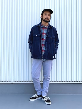 「BAYFLOW(BAYFLOW)」｜「アイテム（ブルゾン）」を使った、NAKAJI_BFさん（メンズ・174cm）の春コーディネート
