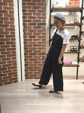 「オリエンタルトラフィック」｜「アイテム（オールインワン・サロペット）」を使った、WAイオン京都桂川店さん（レディース・160cm）の夏コーディネート
