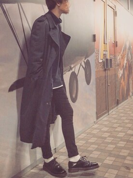 「シンプルおしゃれが好き」｜「アイテム（その他）」を使った、itoさん（メンズ・181cm）の秋コーディネート