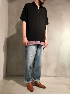 「bukht」｜河内 啓幸 さん（メンズ・174cm）の夏コーディネート