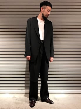 「CLASS（クラス）のアイテム（ジャケット/アウター）」を使った、河内 啓幸 さん（メンズ・174cm）の夏コーディネート
