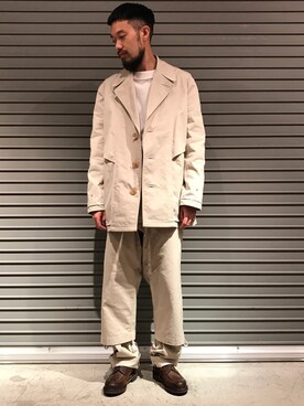 「CLASS（クラス）のアイテム（ジャケット/アウター）」を使った、河内 啓幸 さん（メンズ・174cm）の夏コーディネート