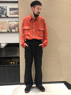 河内 啓幸 さん（メンズ・174cm）の秋コーディネート