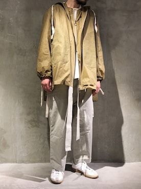 「NICHOLAS DALEY（ニコラスデイリー）のアイテム（ジャケット/アウター）」を使った、河内 啓幸 さん（メンズ・174cm）の冬コーディネート