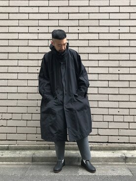 「sunsea」｜「アイテム（ジャケット/アウター）」を使った、河内 啓幸 さん（メンズ・174cm）の秋コーディネート
