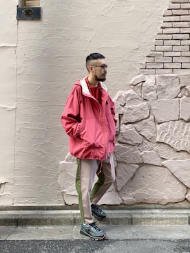 「KIKO KOSTADINOV（キコ コスタディノフ）のアイテム（シューズ）」を使った、河内 啓幸 さん（メンズ・174cm）の秋コーディネート