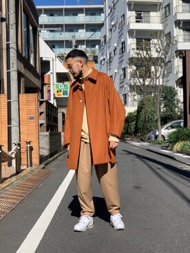 「やっぱりストリートが好き」｜河内 啓幸 さん（メンズ・174cm）の秋コーディネート