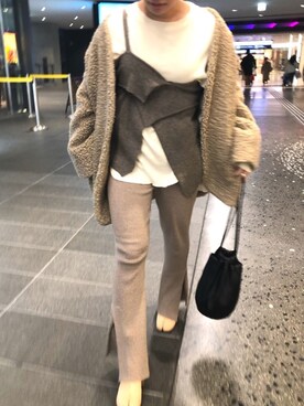「Littlesuzie」｜「アイテム（シューズ）」を使った、AKNさん（レディース・156cm）の冬コーディネート