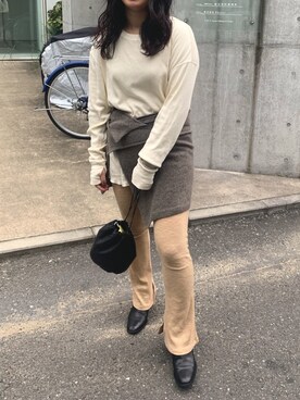 「Littlesuzie」｜「アイテム（バッグ）」を使った、AKNさん（レディース・156cm）の秋コーディネート