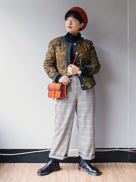 「Just Female（-）のアイテム」を使った、chylboomさん（レディース・162cm）の冬コーディネート