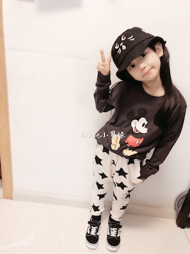「休闲」｜Anniebabyさん（キッズ・120cm）の秋コーディネート