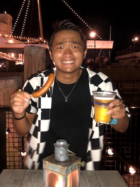 「PEANUTS＆CO（ピーナッツアンドコー）のアイテム（アクセサリー）」を使った、junさん（メンズ・176cm）の秋コーディネート