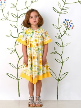 「HAKKA KIDS（ハッカキッズ）のアイテム」を使った、hakka kidsさん（キッズ・110cm）の春コーディネート