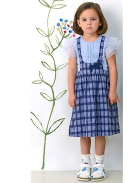 「アイテム（ソックス/靴下）」を使った、hakka kidsさん（キッズ・110cm）の春コーディネート