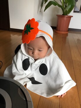 「AEON STYLE（イオンスタイル）のアイテム（オールインワン・サロペット）」を使った、nappさん（レディース・158cm）の秋コーディネート