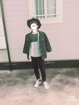 「TOMMY（トミー）のアイテム（ジャケット/アウター）」を使った、たがさん（メンズ・164cm）の春コーディネート