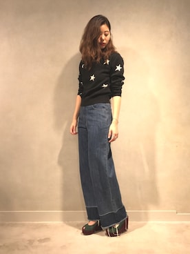 「Robert Clergerie」｜ASAMI KATOさん（レディース・164cm）の秋コーディネート