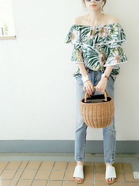 コマさんさん（レディース・154cm）の夏コーディネート