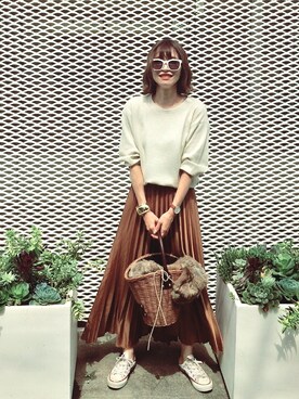 コマさんさん(レディース・154cm)の夏コーディネート