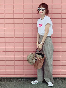 コマさんさん(レディース・154cm)の秋コーディネート