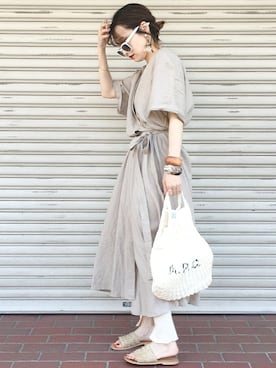 コマさんさん(レディース・154cm)の夏コーディネート