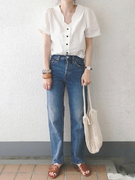 コマさんさん（レディース・154cm）の夏コーディネート