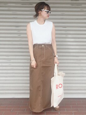 コマさんさん（レディース・154cm）の夏コーディネート