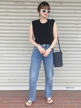 コマさんさん（レディース・154cm）の夏コーディネート