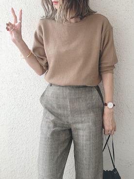 コマさんさん（レディース・154cm）の秋コーディネート