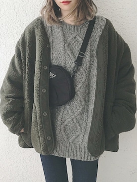 コマさんさん（レディース・154cm）の秋コーディネート