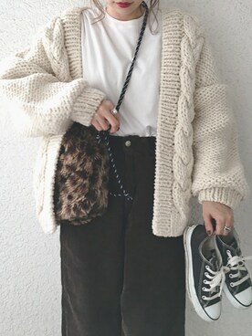 コマさんさん（レディース・154cm）の冬コーディネート