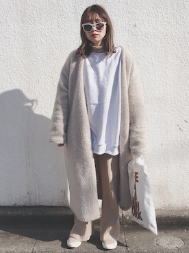 コマさんさん（レディース・154cm）の冬コーディネート