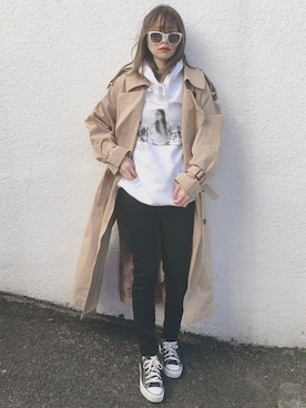 コマさんさん（レディース・154cm）の冬コーディネート