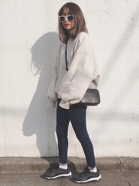 コマさんさん（レディース・154cm）の冬コーディネート