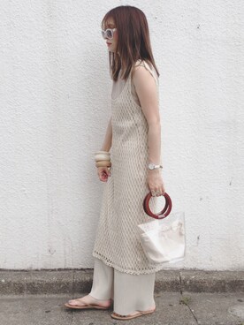 コマさんさん(レディース・154cm)の夏コーディネート