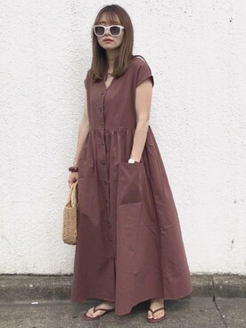 コマさんさん（レディース・154cm）の夏コーディネート