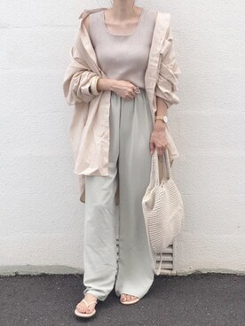 コマさんさん(レディース・154cm)の夏コーディネート