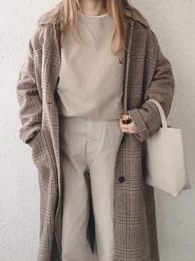 コマさんさん（レディース・154cm）の冬コーディネート