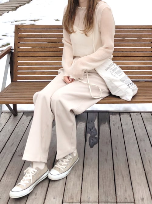 パンツ ESMOK Demi-Luxe BEAMS（デミルクス ビームス）ドライ オックス パンツ