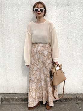 コマさんさん（レディース・154cm）の春コーディネート