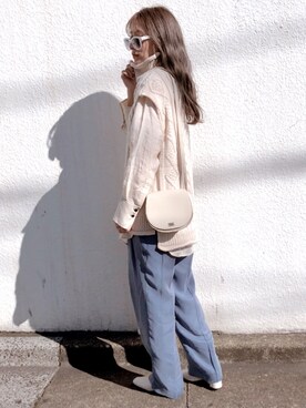 コマさんさん(レディース・154cm)の秋コーディネート