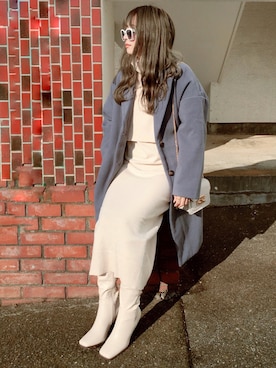 コマさんさん（レディース・154cm）の冬コーディネート