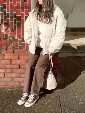 コマさんさん(レディース・154cm)の冬コーディネート